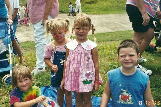 My Sister was born.  (why is she crying?)