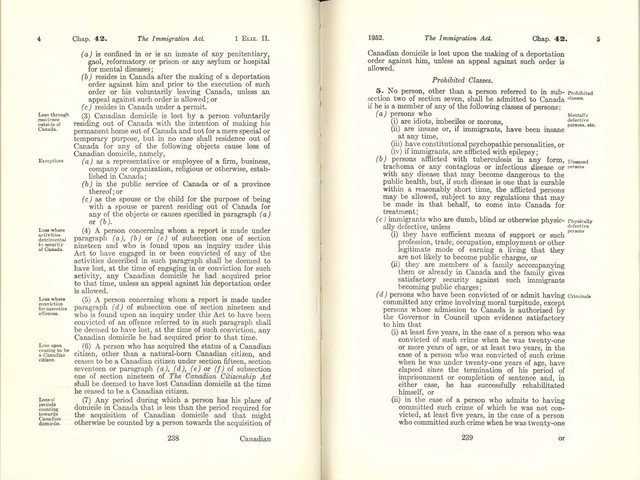 Immigration Act of 1952