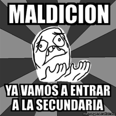 Primer día en la secu :p