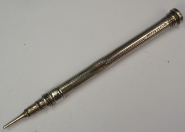 First Refillable Lead Pencil