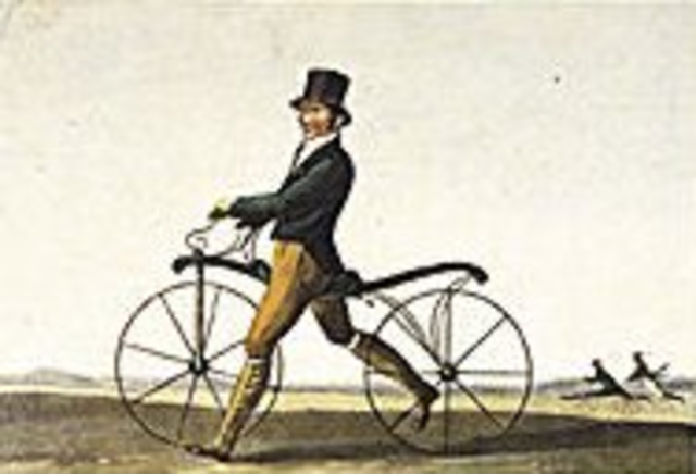 Running Machine, Velocipede, Draisienne, Dandy Horse