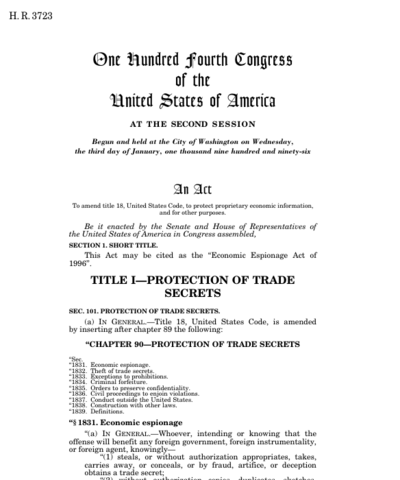 Espionage Age Passed