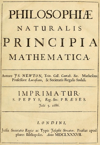 Publication of Principia