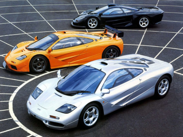 1990s McLaren F1's
