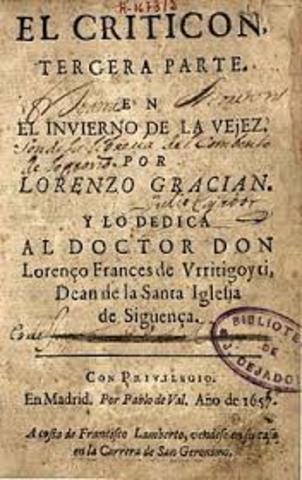 Baltazar Gracián publica “El Criticón”