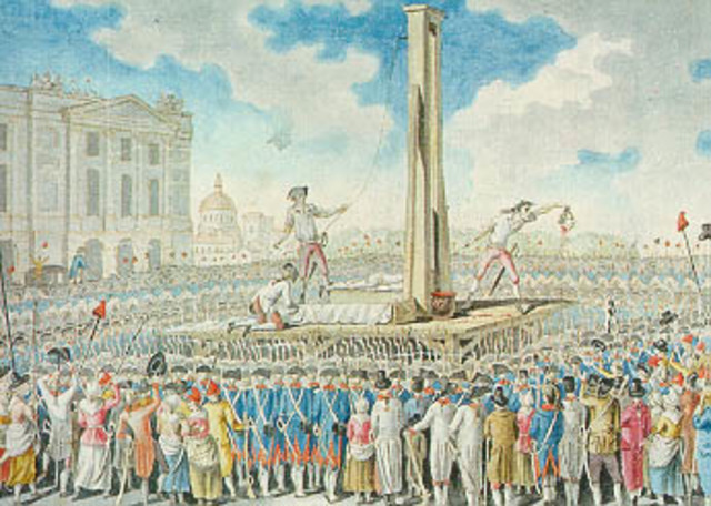 Execution of King Louis the XVI