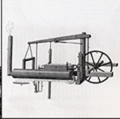 The first US patent for a steam powered land vehicle