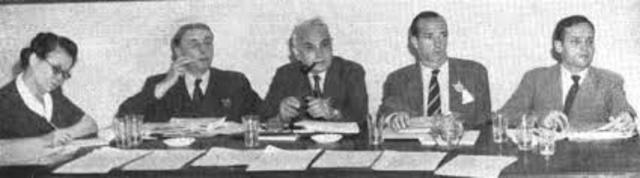 Conferencia latinoamericana para buscar las bases de cooperación en la postguerra