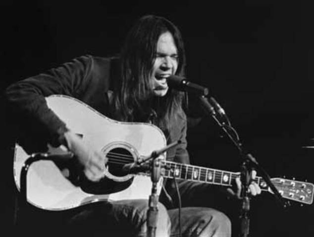 El primero en solitario de Neil Young,