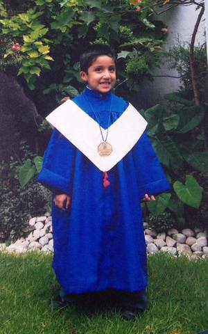 Graduación de mi hermano y mi primer reconocimiento.
