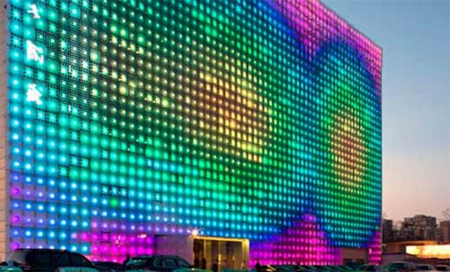 Las pantallas ecológicas LED