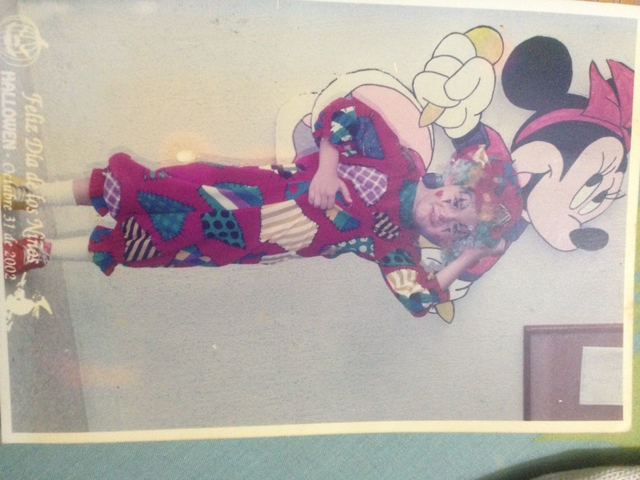 La ultima vez que me disfrace para Hallowen