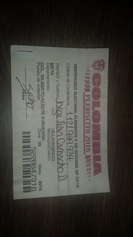 Cuando vote NO al Plebiscito