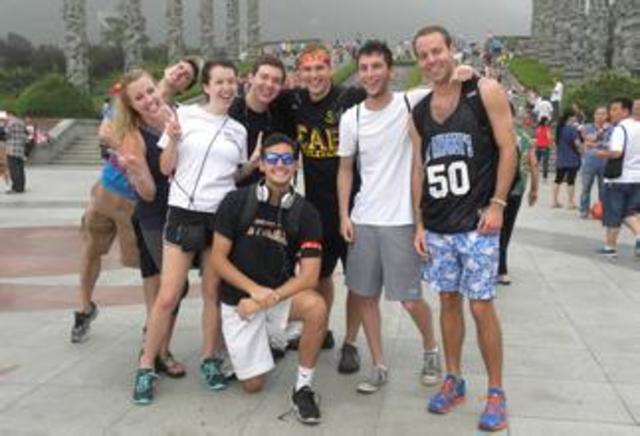 My third goal-- making more local friends