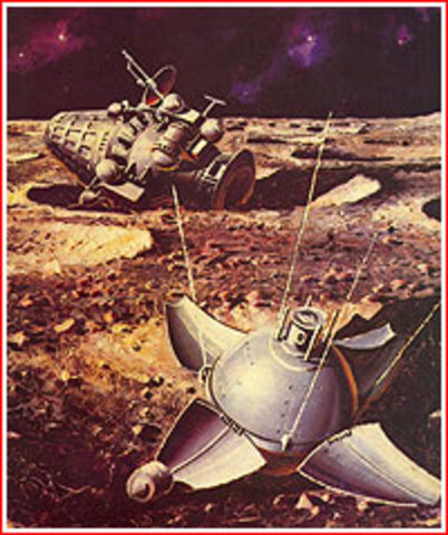 First Spacecraft to Land on Moon