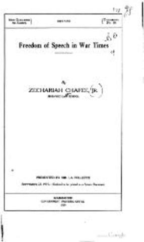 Espionage Act passed