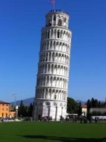 Leaning tower of pisa