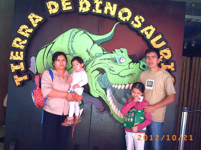 Fui al museo de los dinosaurios