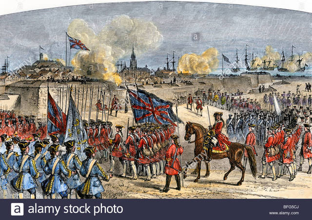 End of the French Regime and start of the British Regime (1756-1760)