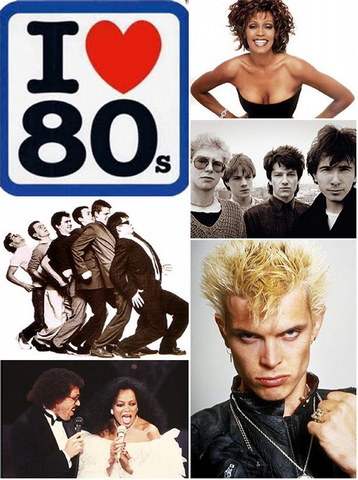 1980's Pop Music
