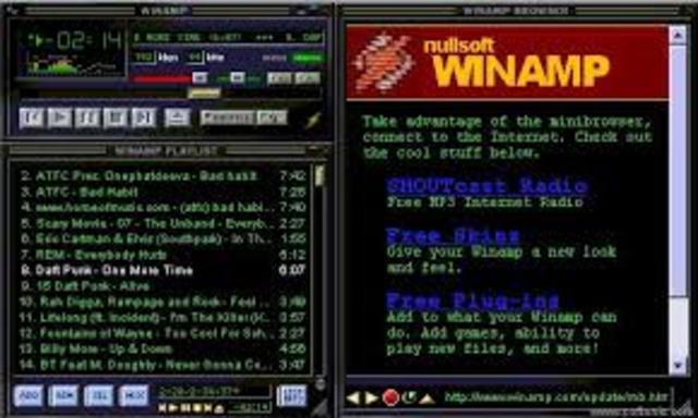 El creador reproductor multimedia Winamp