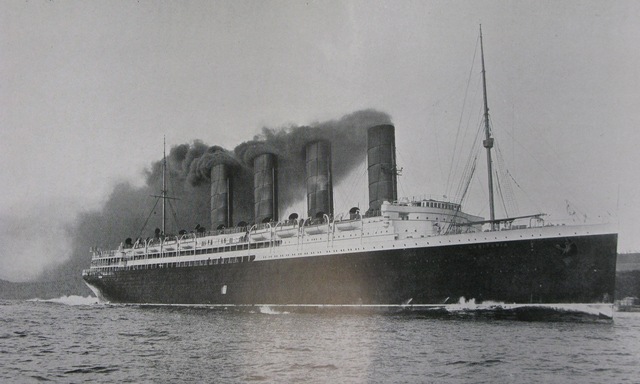 Lusitania sank