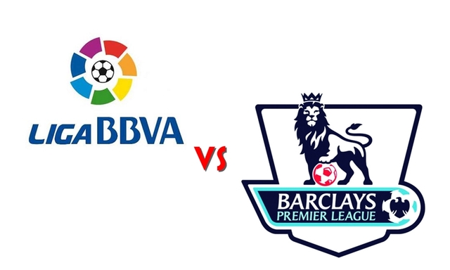 liga inglesa , liga española