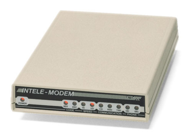 The first personal computer modem is invented