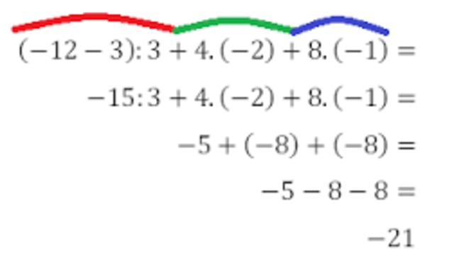 operaciones combinadas