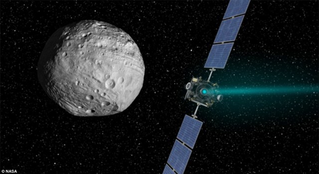 First orbit of an asteroid (NASA)