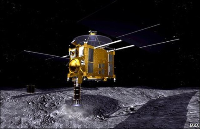 First landing on an asteroid