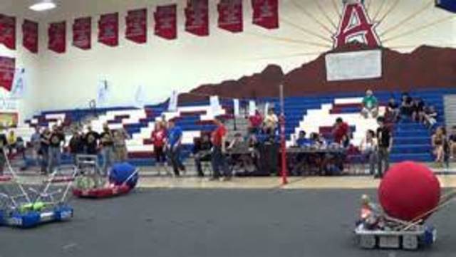 First time on drive team for FRC