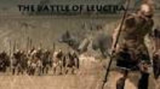 Alexander leads the attack against the Thebans