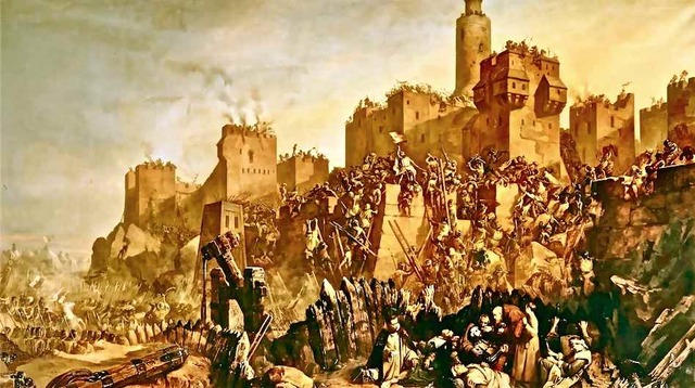 Christian Crusaders Capture Jerusalem