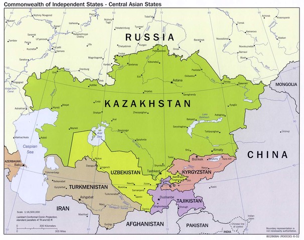 Mongols led out of Central Asia