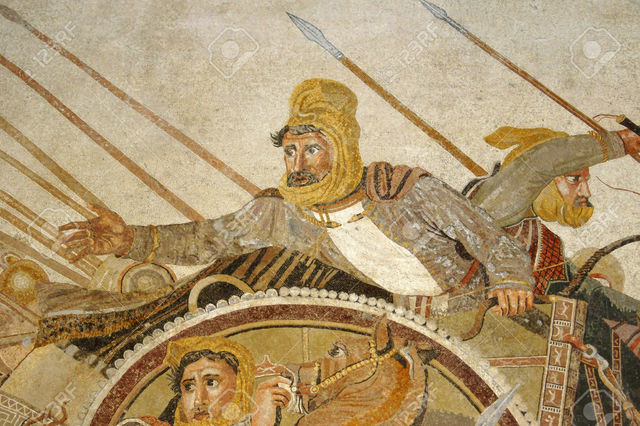 Alexander leads army to Gordium