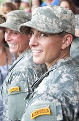 Women are asking for equality. Statistics from the U.S. Defense Department show that one in every 10 soldiers in Iraq and Afghanistan are females.