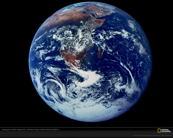 First Photograph of Earth from Orbit