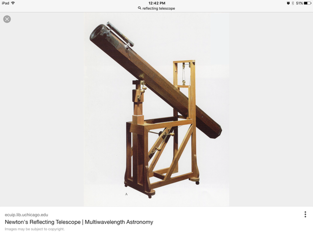 First Reflecting Telescope
