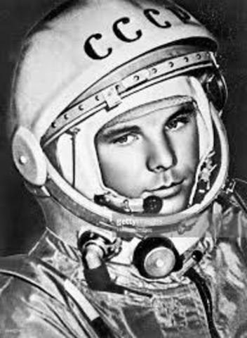 First man in space