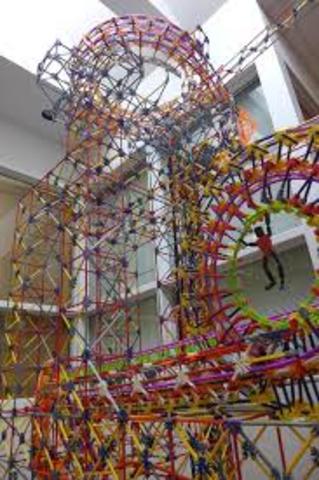 Then in Sixth grade I joined K'nex and the team I was in won Third place