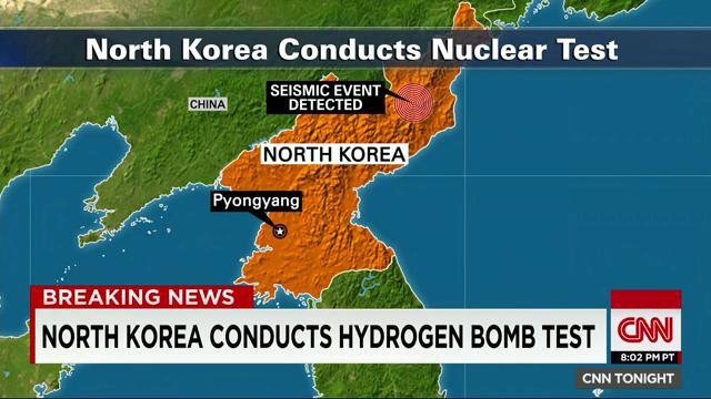 North Korea Tests Nuclear Weapons