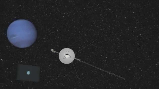 First spacecraft to go past the orbit of Neptune