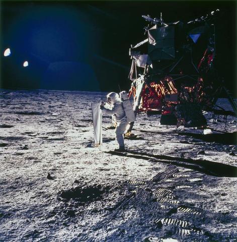 First Manned Moon Landing