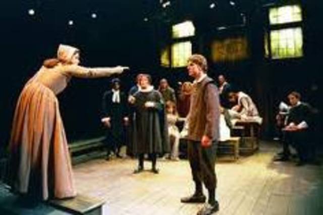 Abigail and the courtroom.