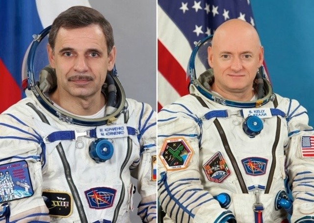 Astronaut Scott Kelly and Cosmonaut Mikhail Kornienko return to Earth after their 340-day space mission, longest recorded time in space for ISS crew members.