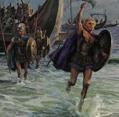 Alexander joins his father's army