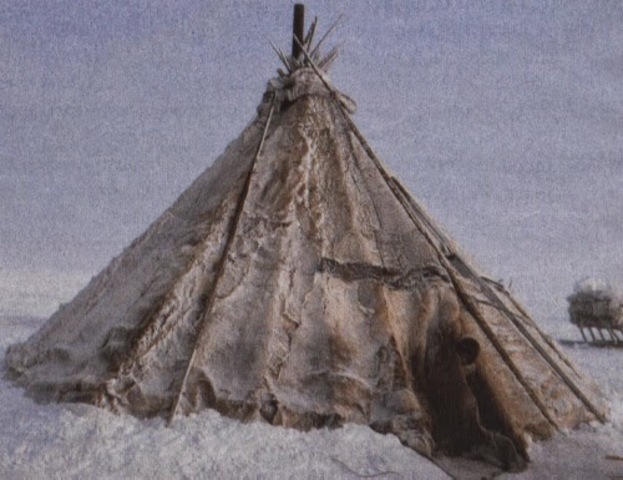 Tiendas de campaña de pieles