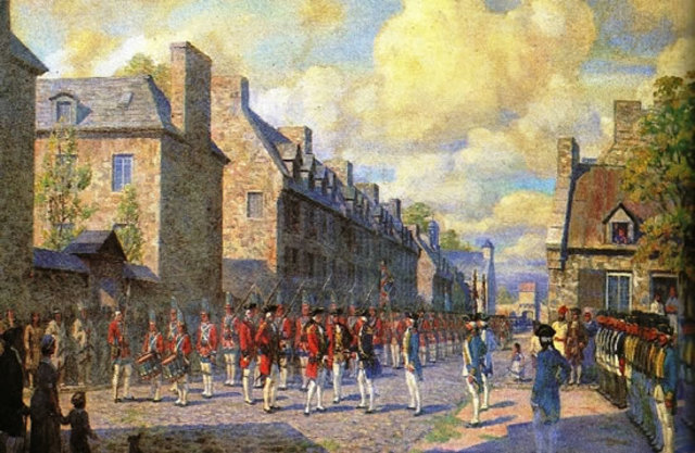 French surrender Montreal