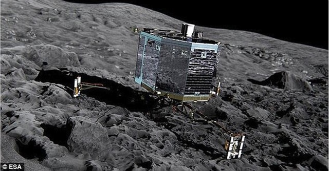 First landing on a asteroid